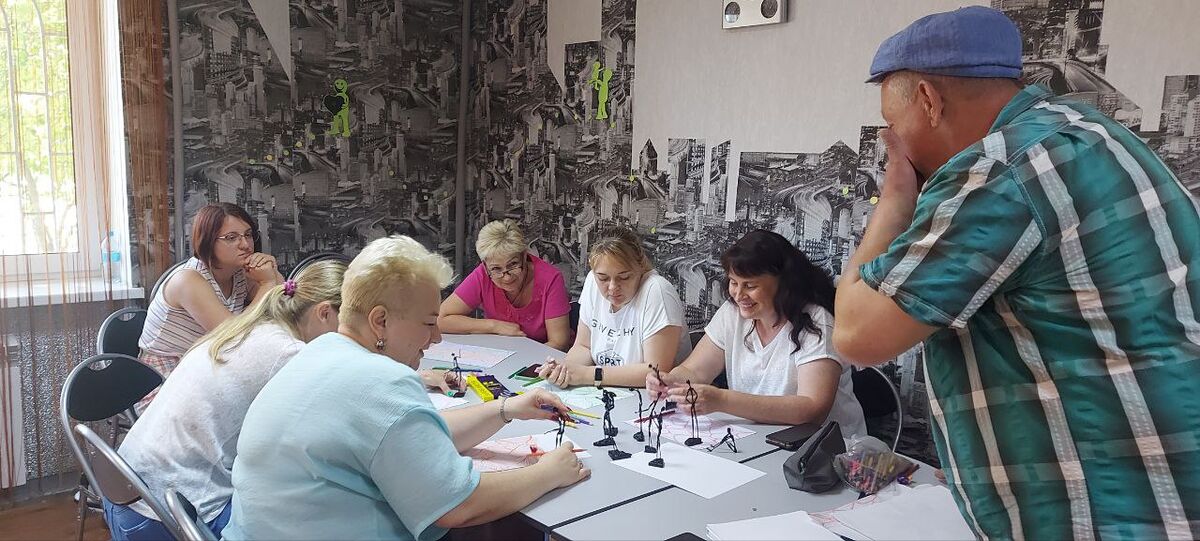 Приклад робочої сесії з трансформаційного малювання