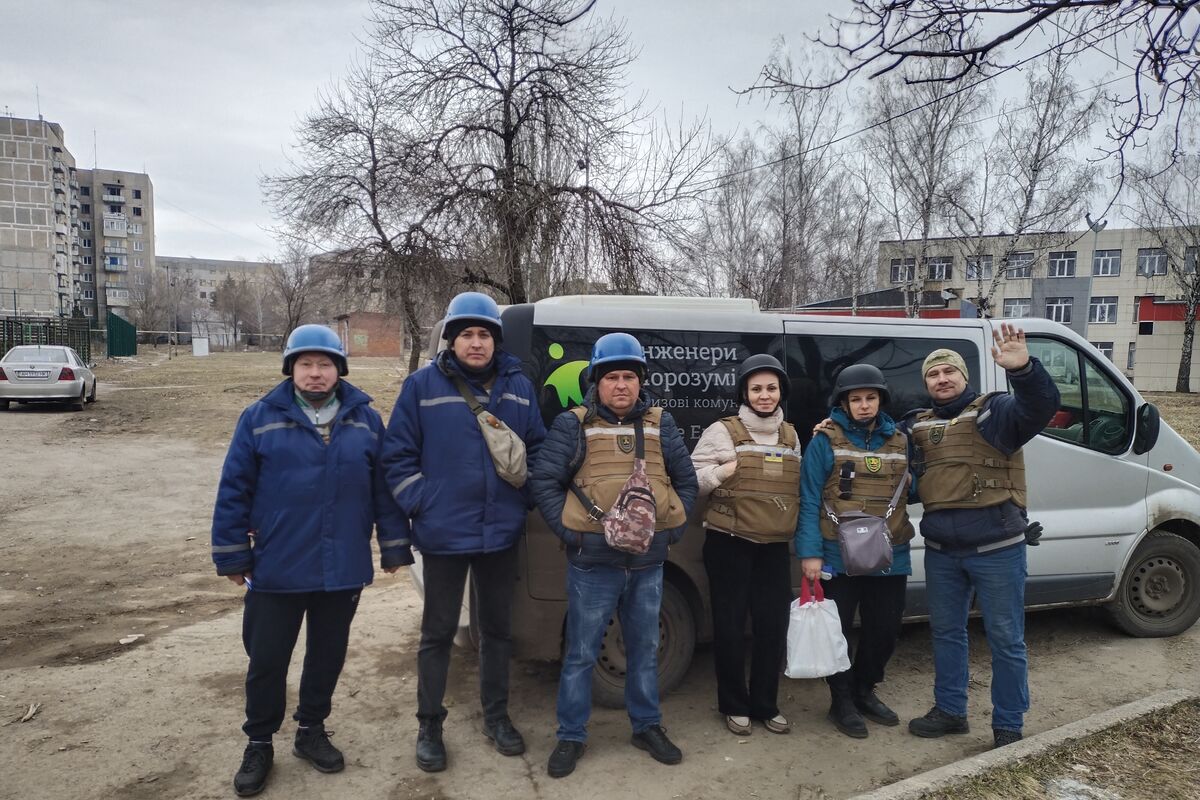 Інженерія Порозуміння служить на колесах у прифронтовій громаді Донеччини