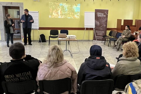 Тренінг-практикум Карла Плеснера для Християнської Служби Порятунку