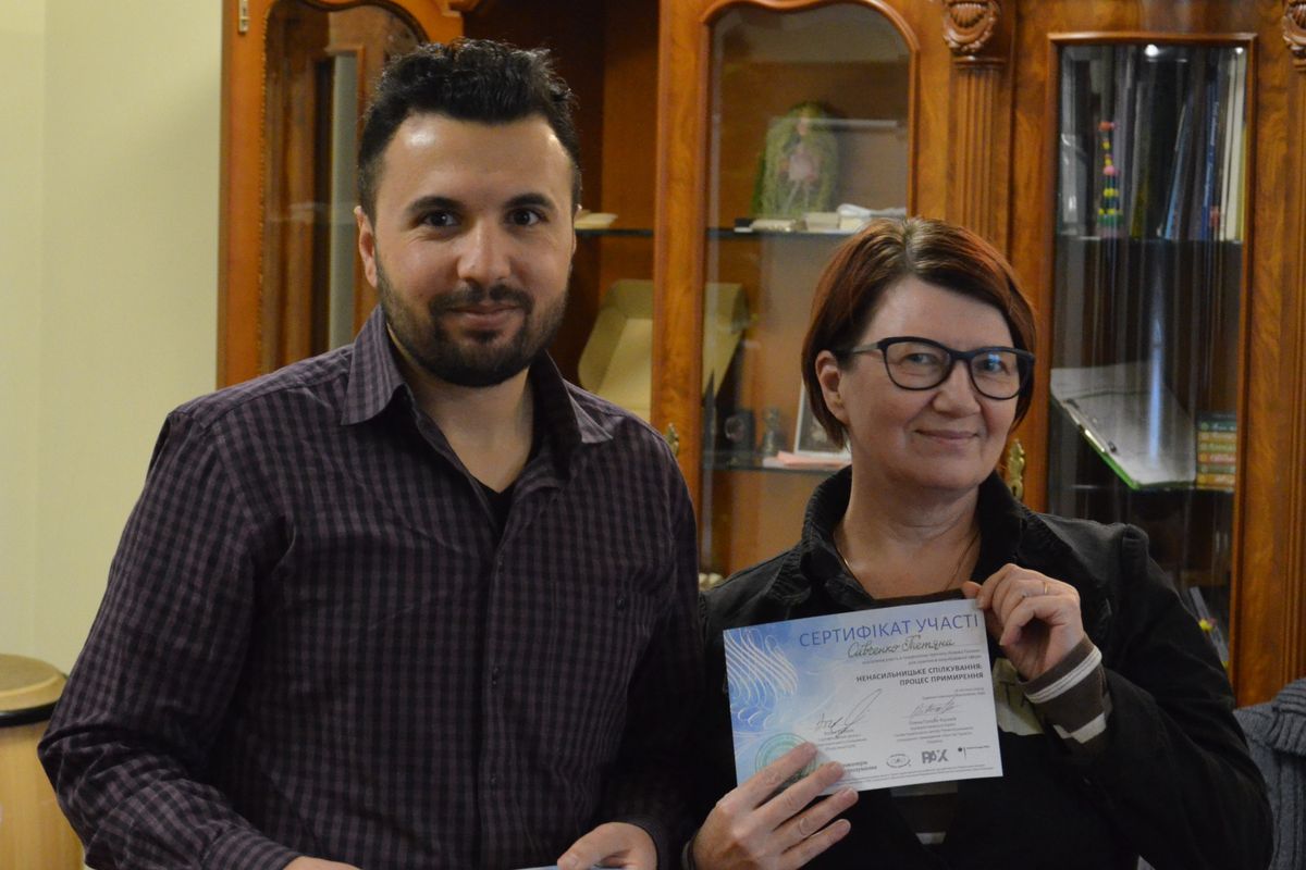 Аззам Талхамі: Дія Ненасильницького спілкування нагадує ефект снігової кулі