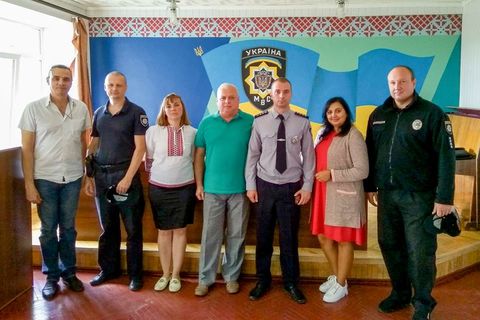 Учасники Школи ІП провели попередню діалогову зустріч з представниками Чугуївського відділу поліції 